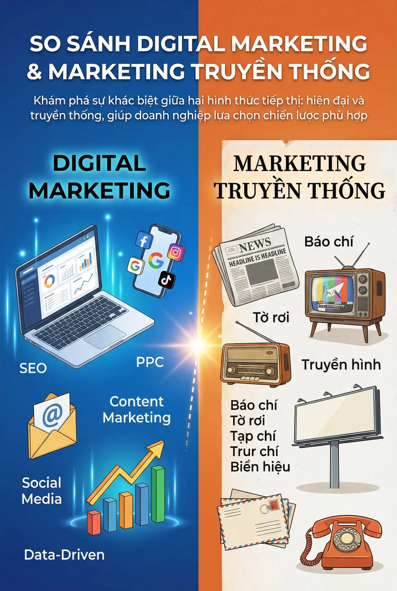 Điều Cần Biết Khi Bước Chân Vào Lĩnh Vực Digital Marketing