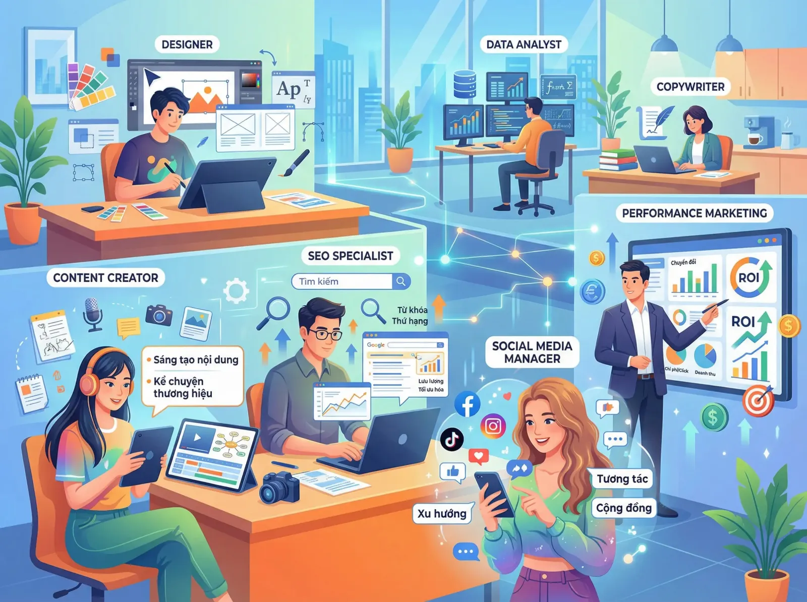 Điều Cần Biết Khi Bước Chân Vào Lĩnh Vực Digital Marketing