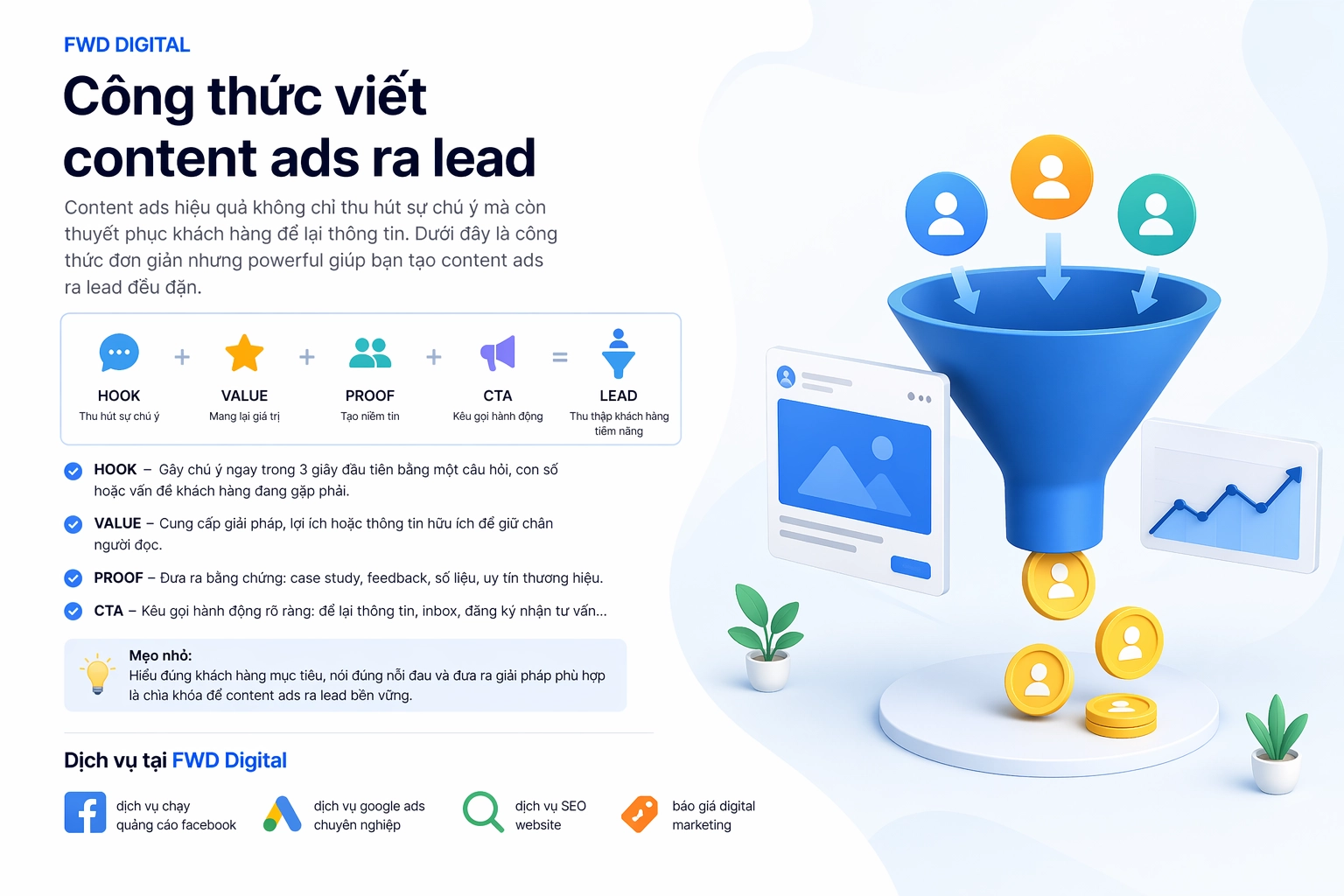 Công thức viết content ads ra lead hiệu quả cho doanh nghiệp